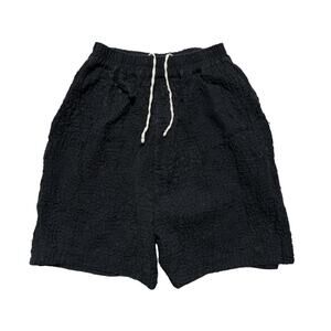 By walid $900 Patchwork Boro shashiko shorts